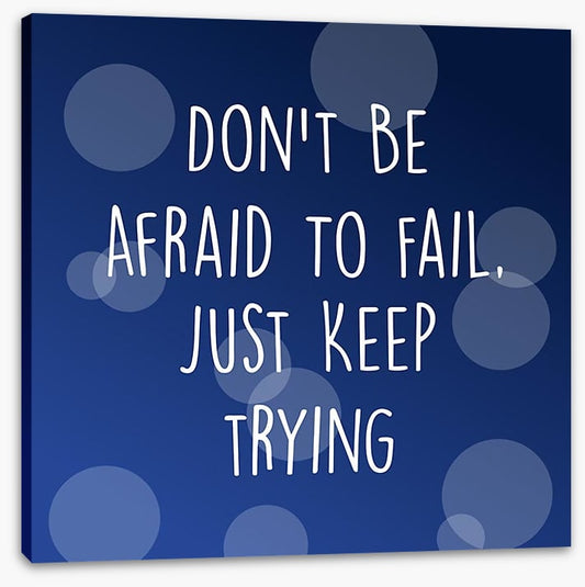Just keep trying