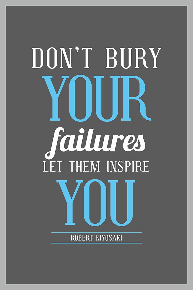 Don't bury your failures