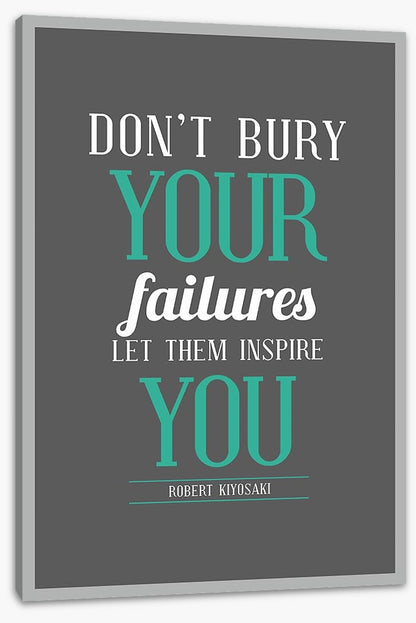 Don't bury your failures