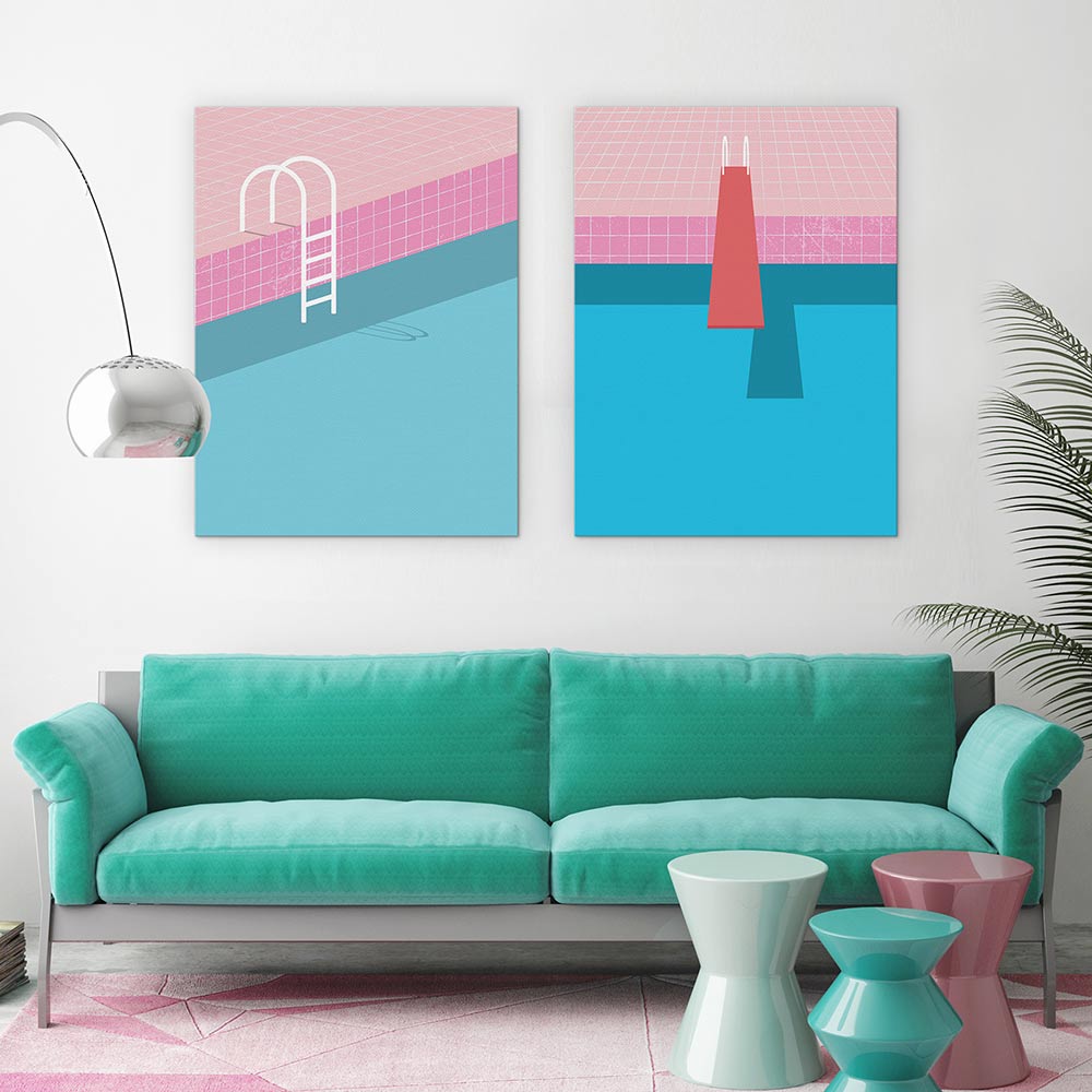 The pink pool