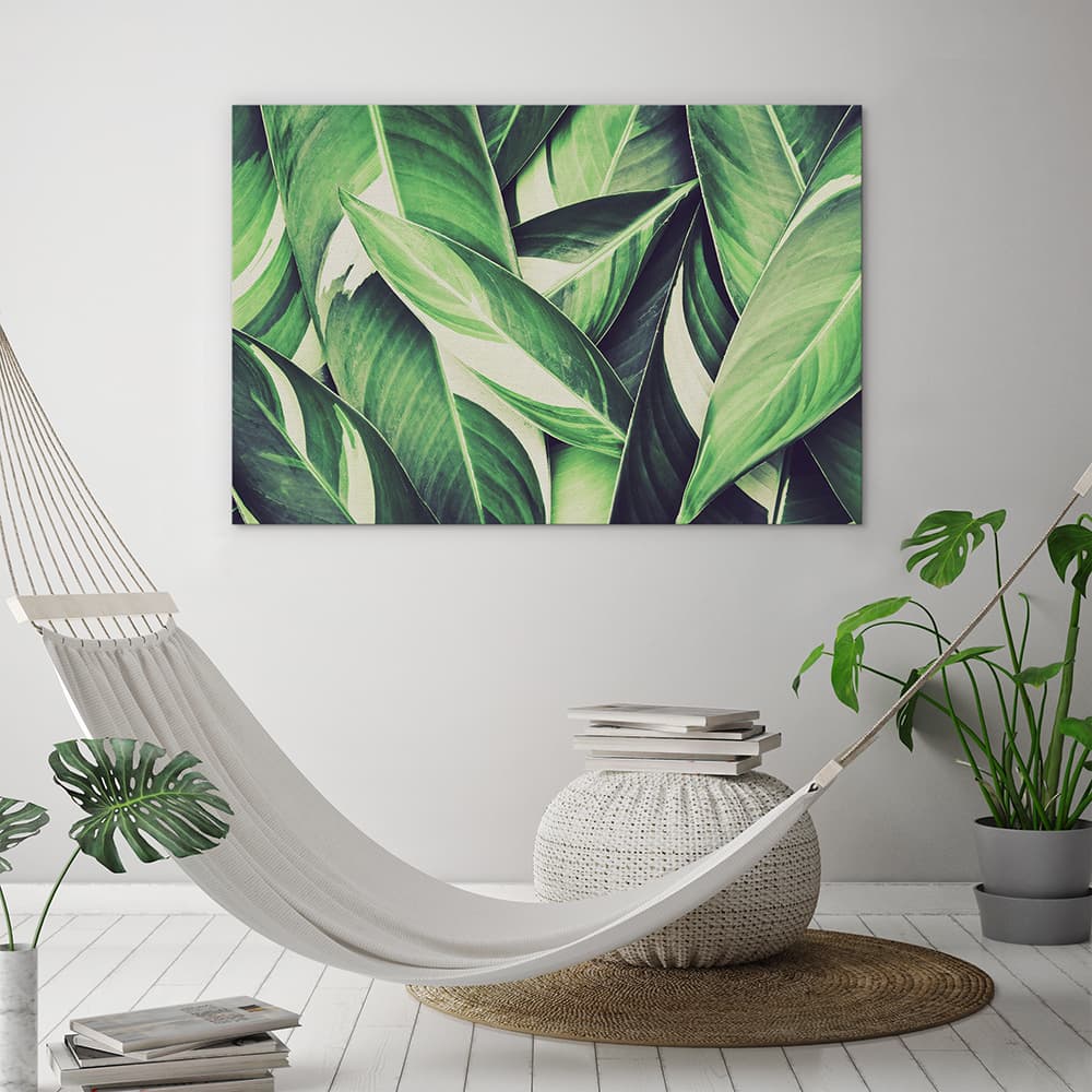 Retro leaves