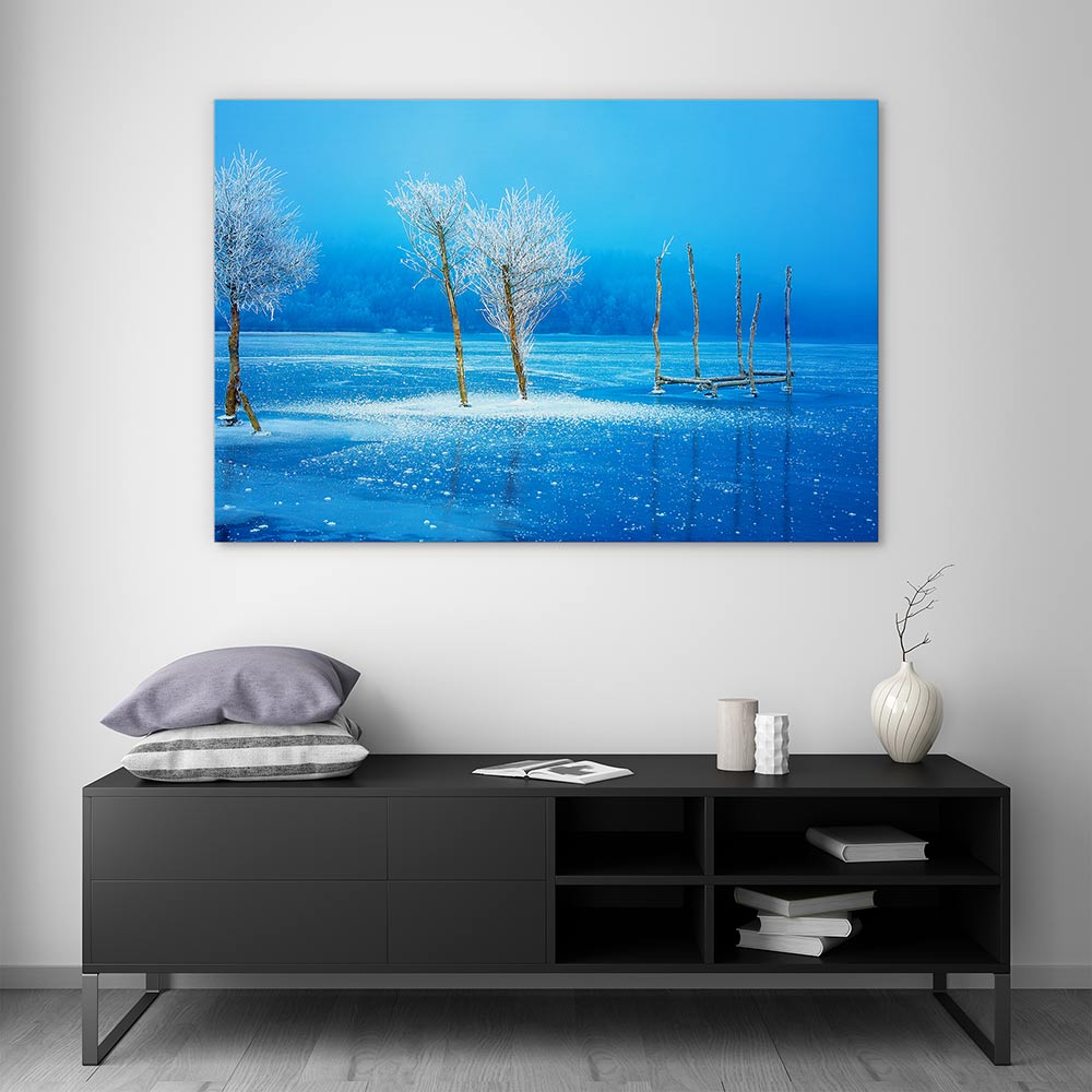 The frozen lake