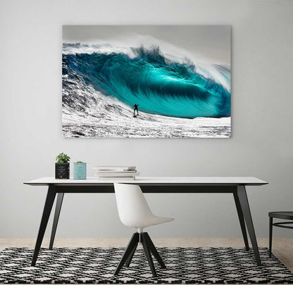 Man versus ocean