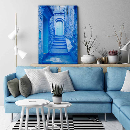 Chefchaouen blues, Morocco