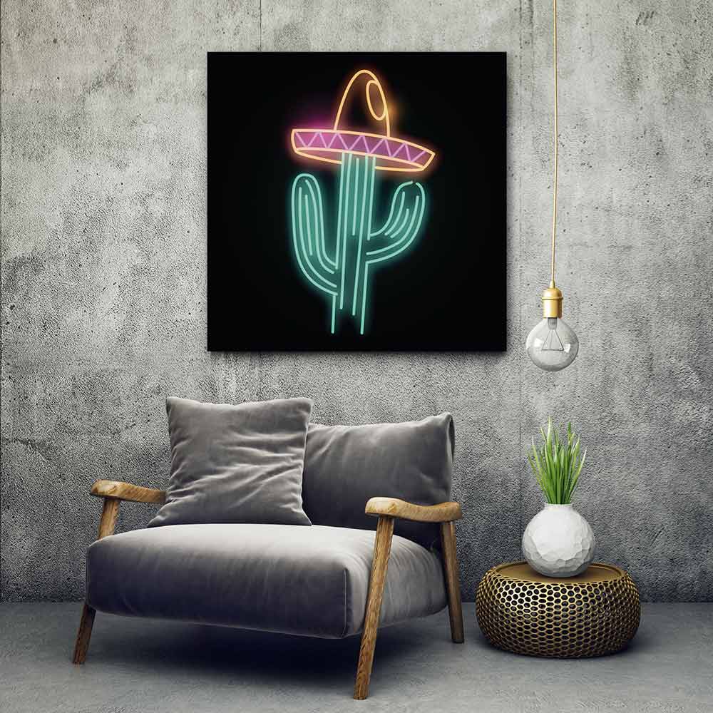 Neon cactus