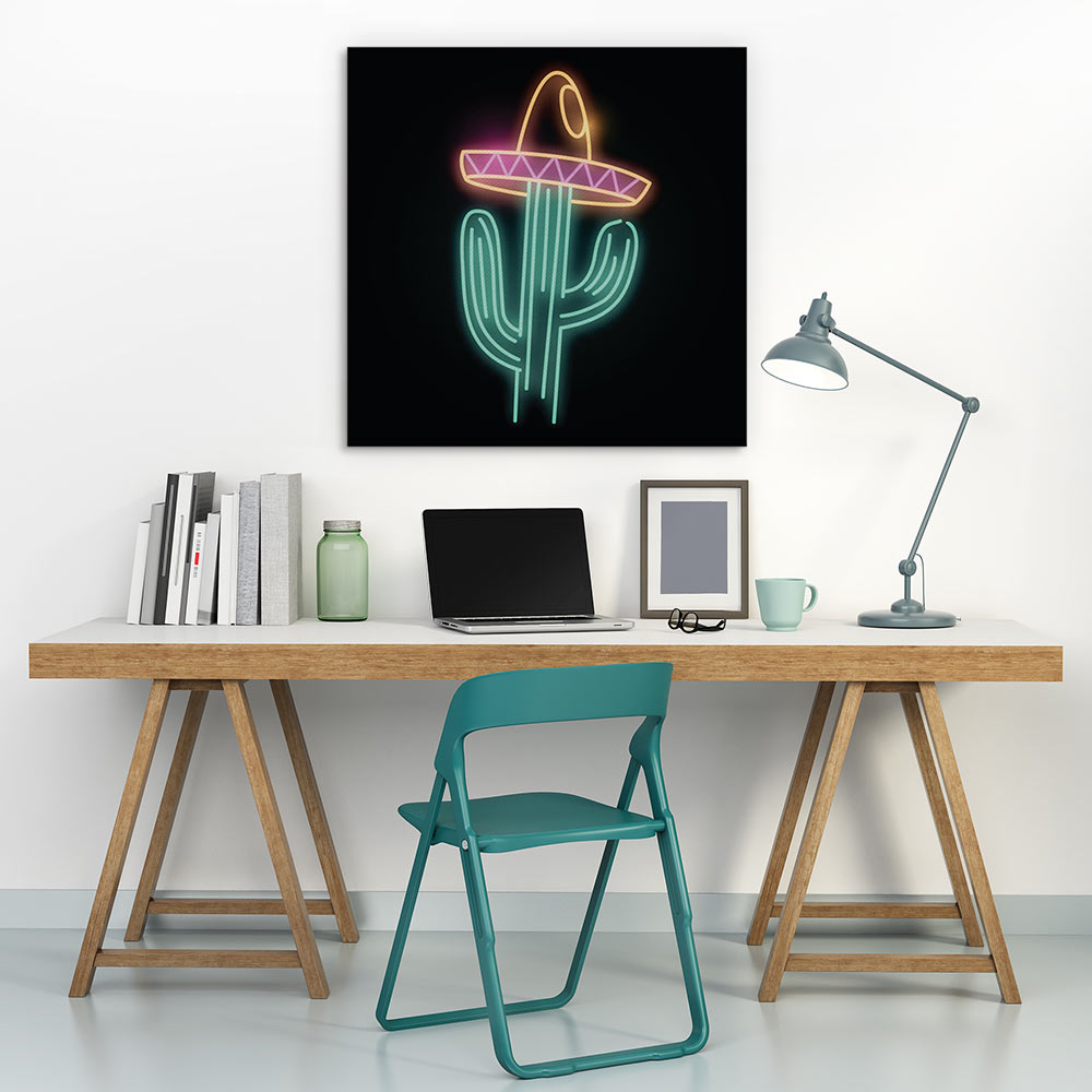 Neon cactus