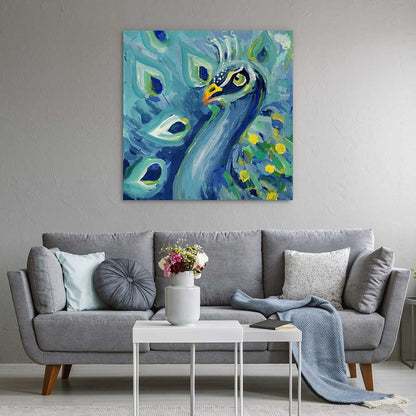 Proud as a peacock