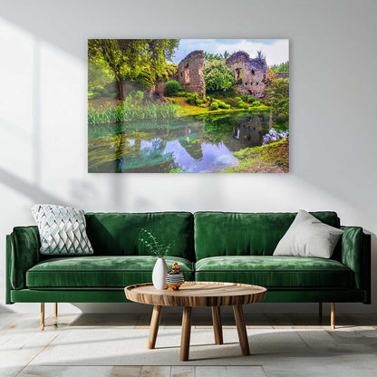 Riverbank ruins