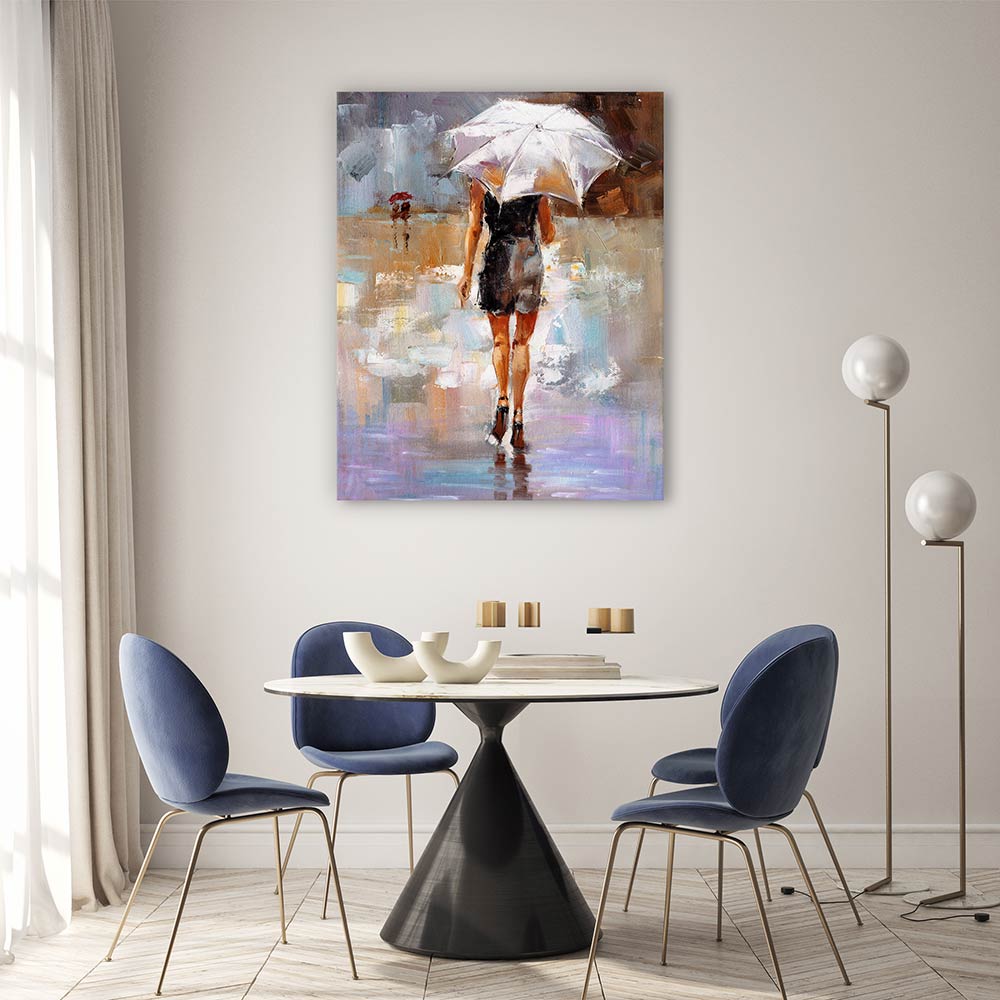 Stilettos in the rain
