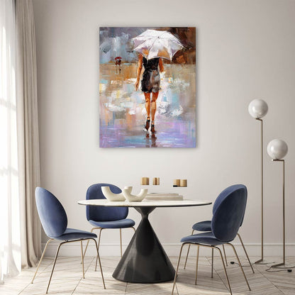 Stilettos in the rain