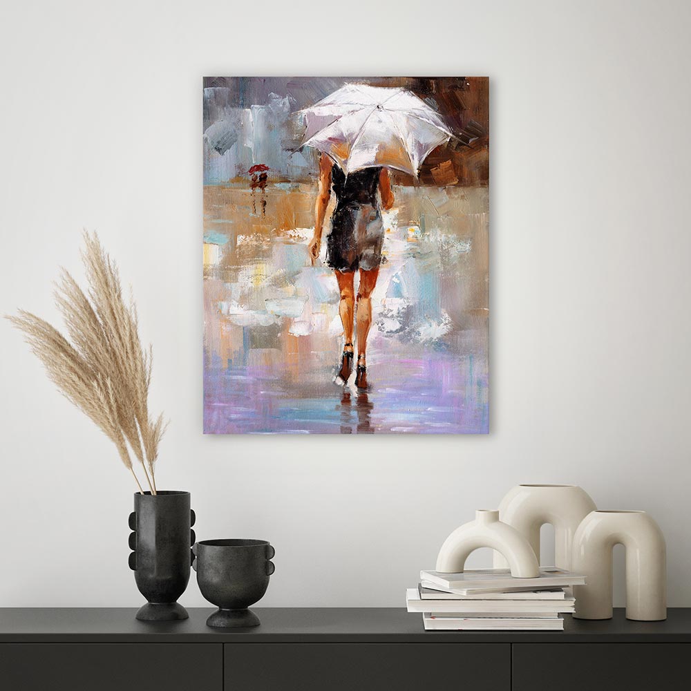 Stilettos in the rain