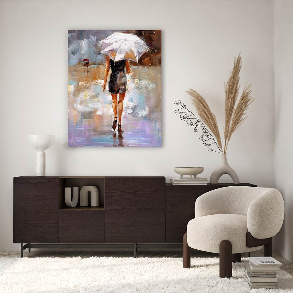 Stilettos in the rain