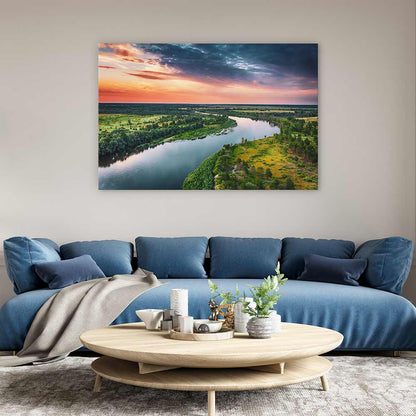 River clouds