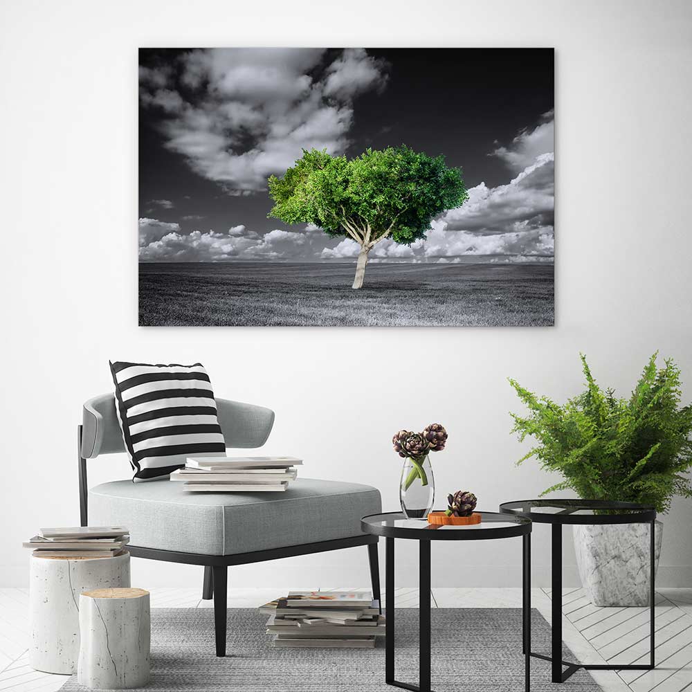 The green tree