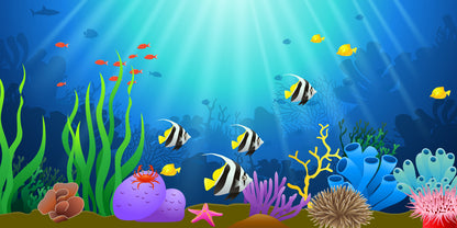 Butterfly fish reef (Custom)