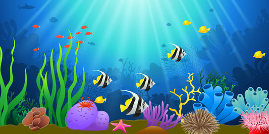 Butterfly fish reef (Custom)