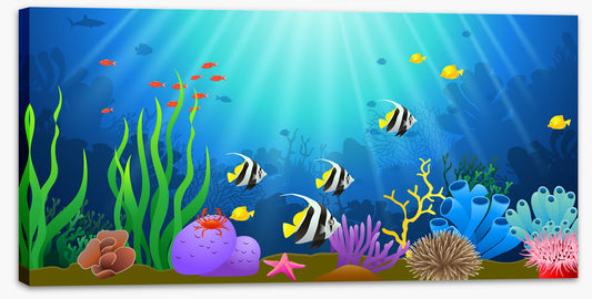 Butterfly fish reef (Custom)
